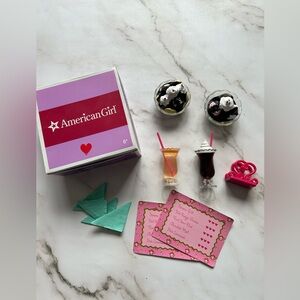 2007 American Girl Just Like You Sweet Treats Ice Cream Accessories Set